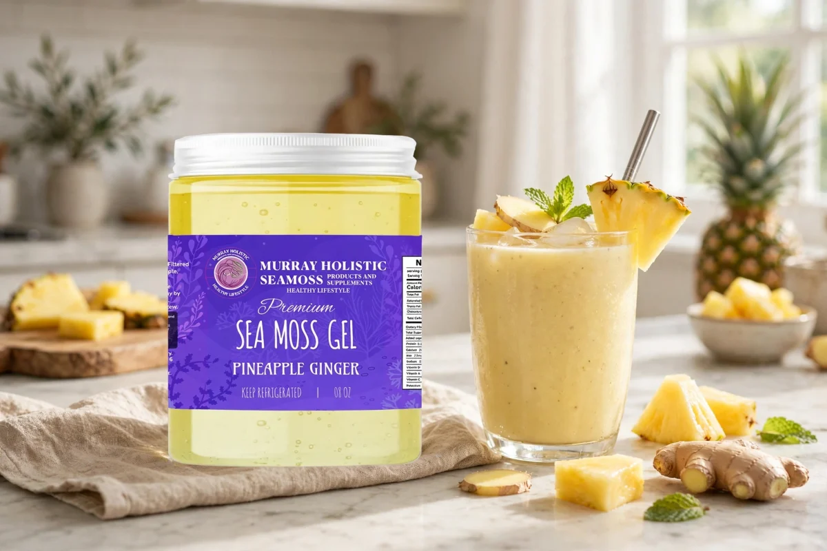 Pineapple Ginger Sea Moss Gel - Image 3